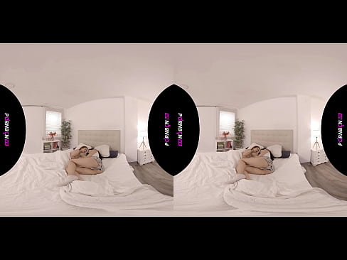 ❤️ PORNBCN VR दोन तरुण लेस्बियन 4K 180 3D व्हर्च्युअल रिअॅलिटीमध्ये खडबडीत जागे झाले जिनिव्हा बेलुची कॅटरिना मोरेनो लिंग  ❤